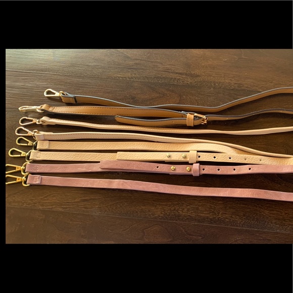 Free People Vegan Leather Crossbody Straps x 4. NWOT - Picture 3 of 5